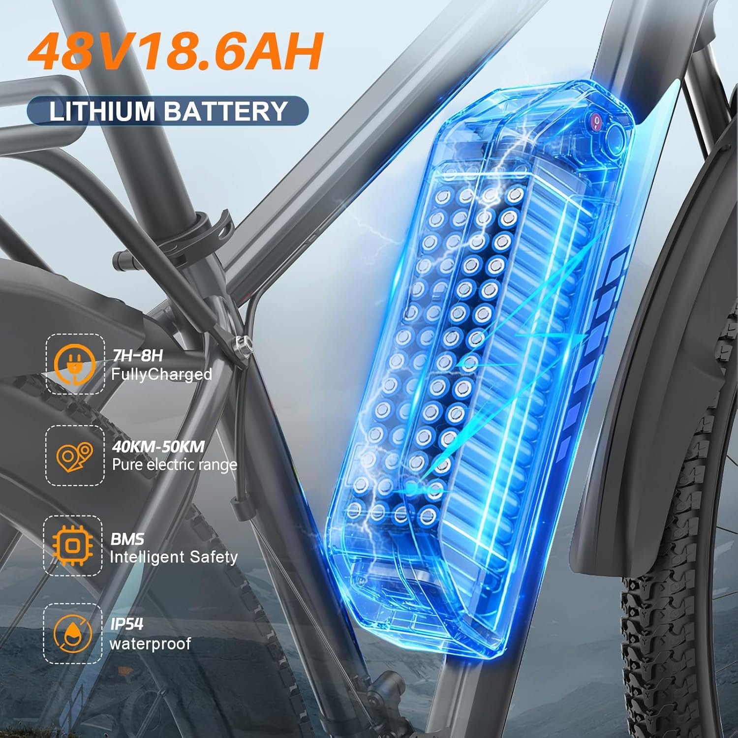 Electric Mountain Bike Fo