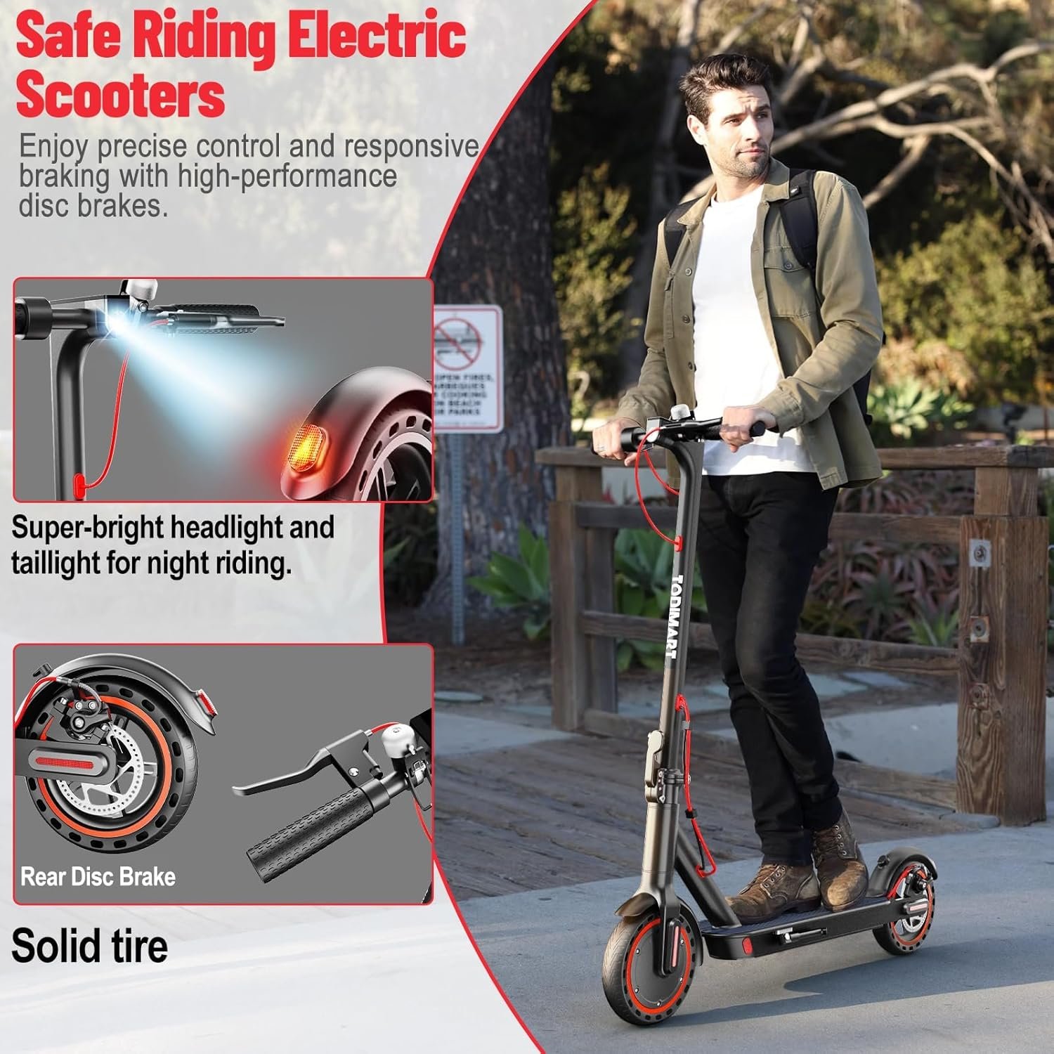 Electric Scooter Daily Ride Urban Scooter Adult Electric Scooters for electric bike riders and smart electric mobility