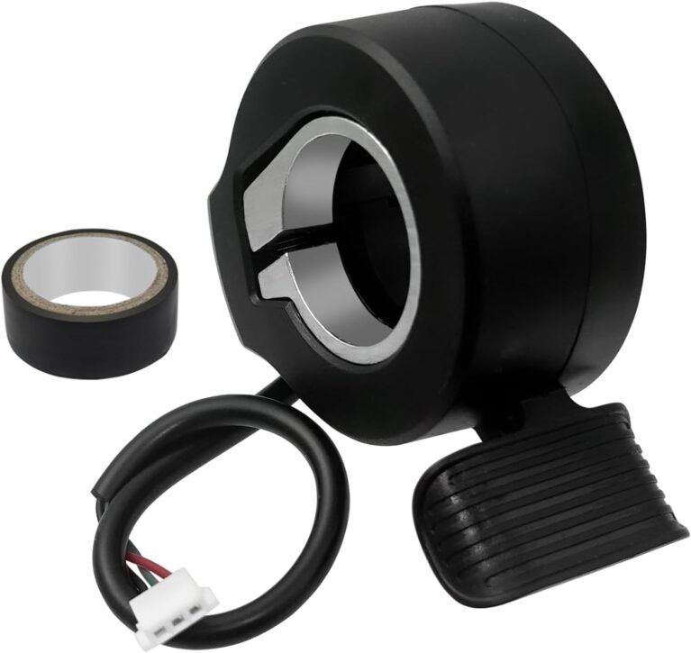 1 PCS Electric Scooter Finger Throttle,Scooter Throttle Replacement with Insulating Tape for Electric Scooter E‑Bike Speed Control