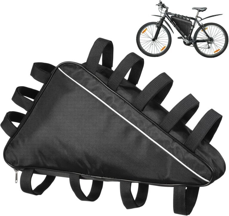 HEMOTON Ebike Battery Bag Triangle Bike Frame Bag, Electric Bicycle Conversion Kit Case for Mountain Cycling, Waterproof 1680D Oxford Storage Case for Easy Installation and Secure Storage