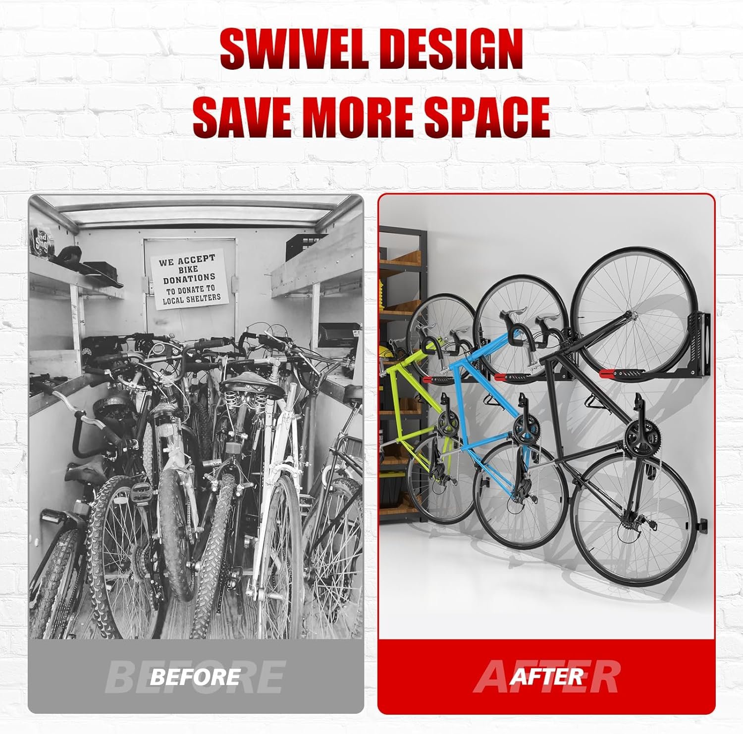 Imaycc Upgraded Bike Wall