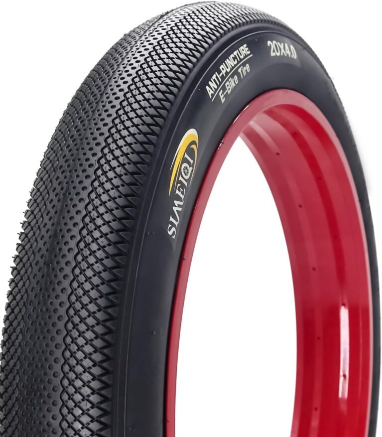 20 Inch Fat Bike Tyre 20 x 4.0 Puncture Resistant E-Bike Tyres for Electric Bike,MTB,Heavy Duty,All Terrein Tyres for Street Trail Riding