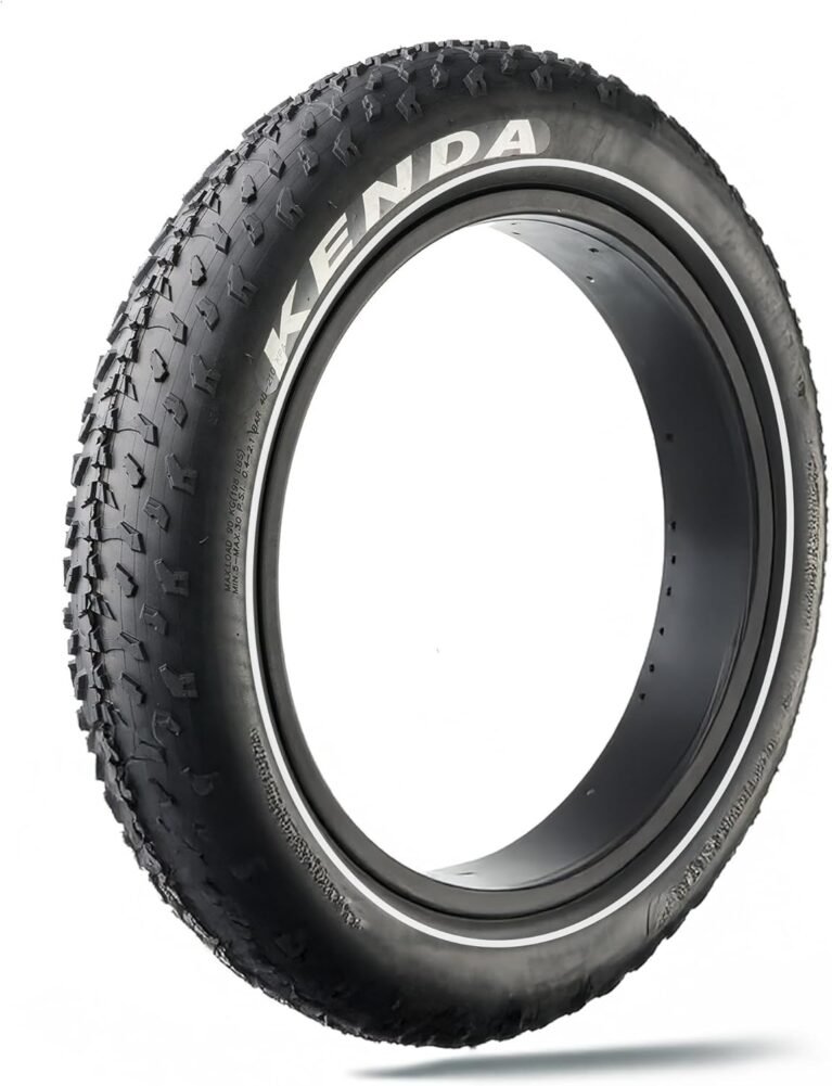 KENDA Tyres 20/26 x 4.0 Fat tyre Mountain Bike/eBike Tyre with Reflector for Universal bike Electric bike Hybrid bike Mountain MTB bike Durable Run-Flat Puncture Resistant