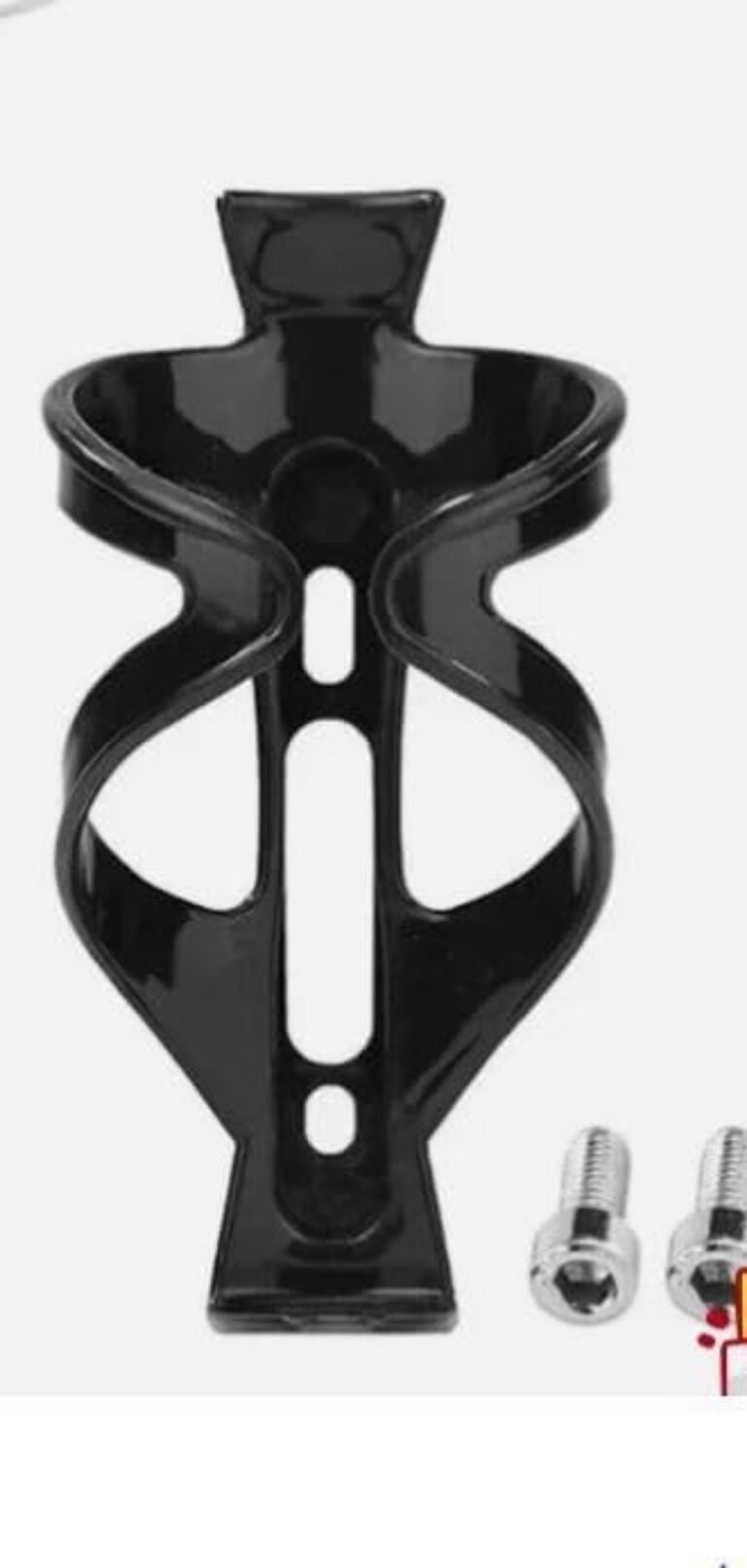 Lightweight Bike Water Bottle Holder – Durable Aluminum Alloy Bicycle Bottle Cage, Universal Fit for Road, Mountain & Hybrid Bikes, Easy Installation with Screws, Secure Grip Cycling Water Bottle Hold