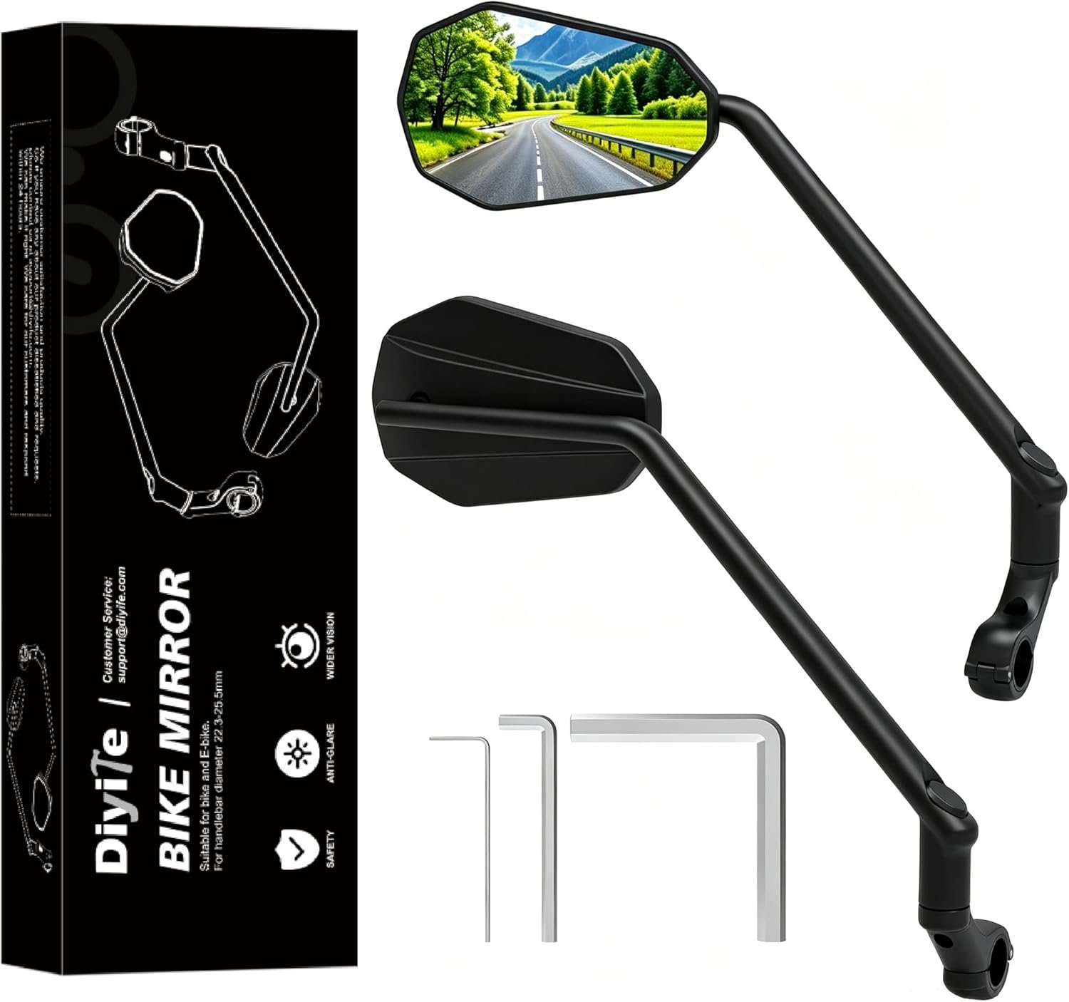 Long Bike Mirror Hd
