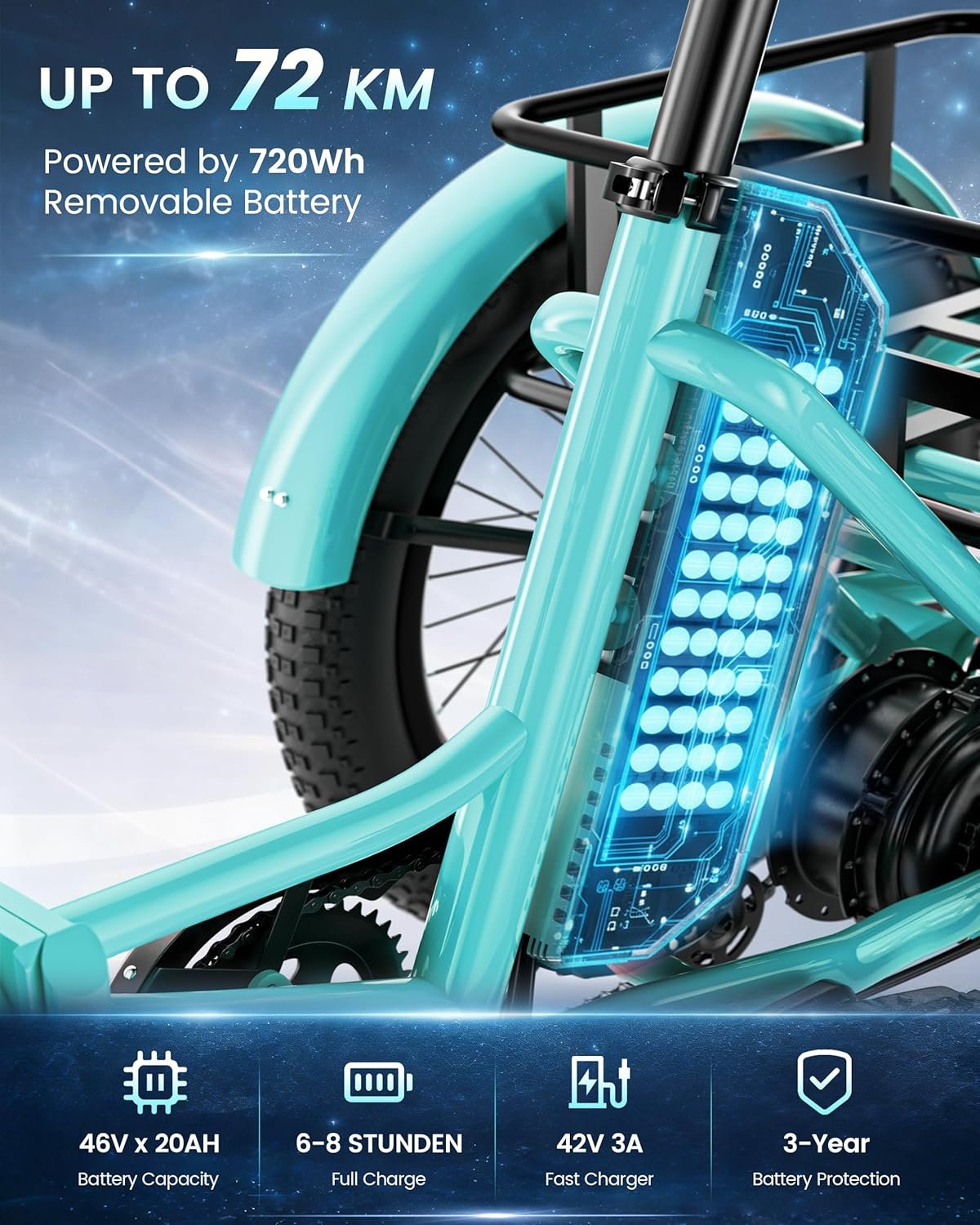 Mooncool Electric Bike Parts