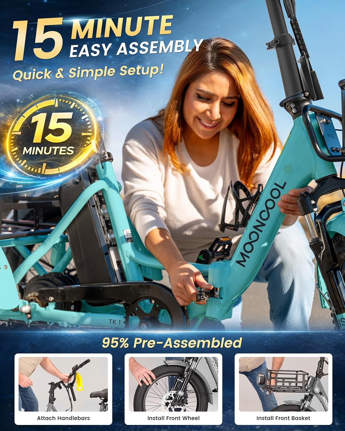 Mooncool Electric Bike Parts