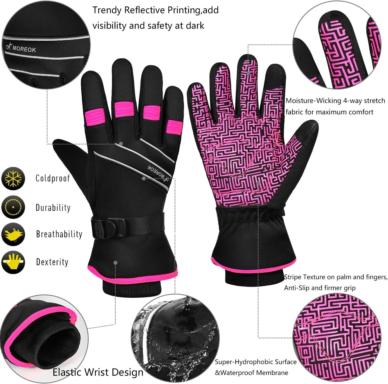 Moreok Windproof Bike Parts