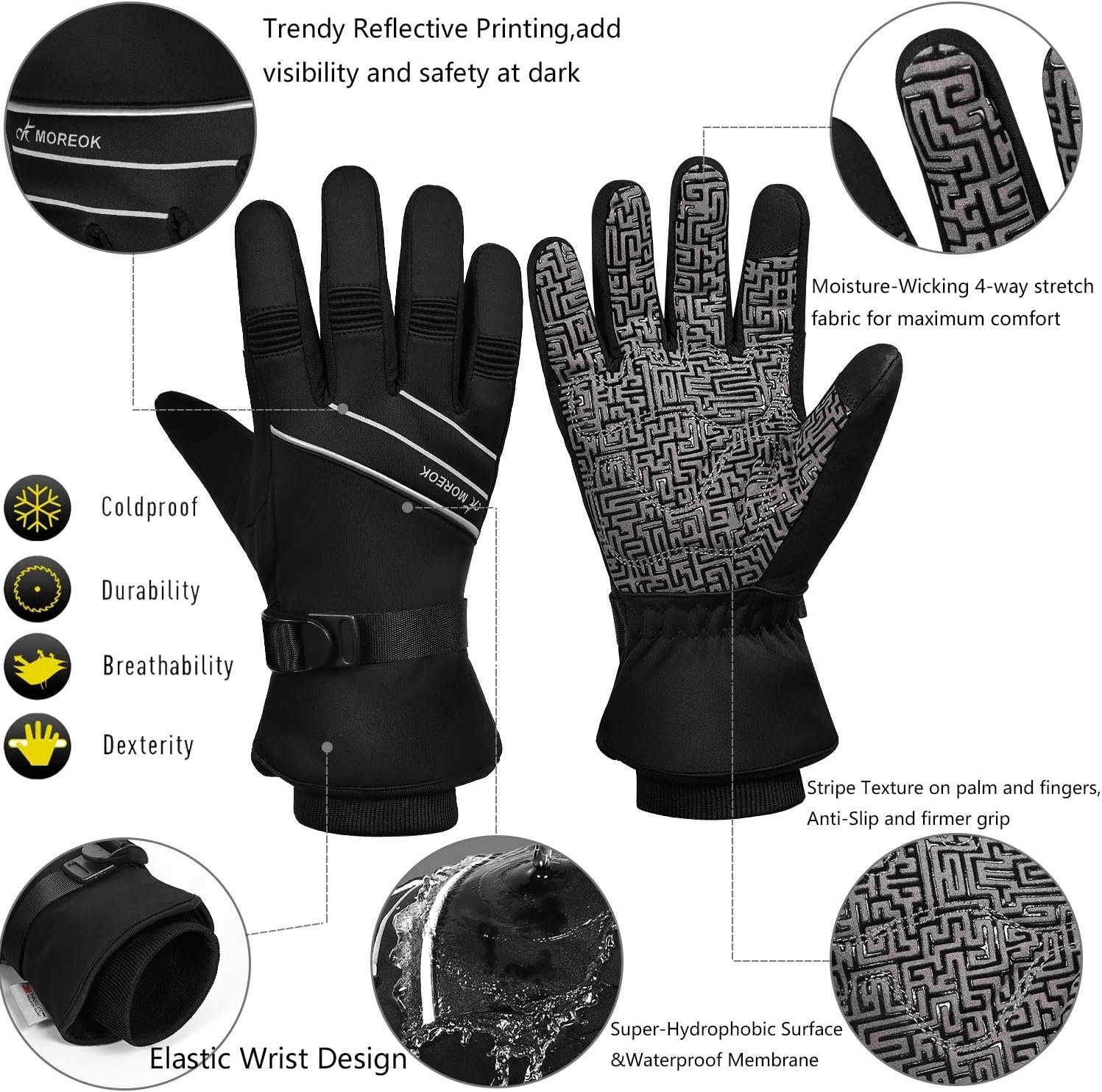 Moreok Windproof Bike Parts