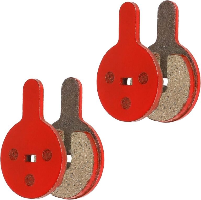 2 Pairs Sintered Metal Scooter Brake Pads -Brake Linings for Kugoo G2 Pro| Durable Electric Scooter Replacement Brake Pads | Bike & Bicycle Disc Brake Pads Compatible