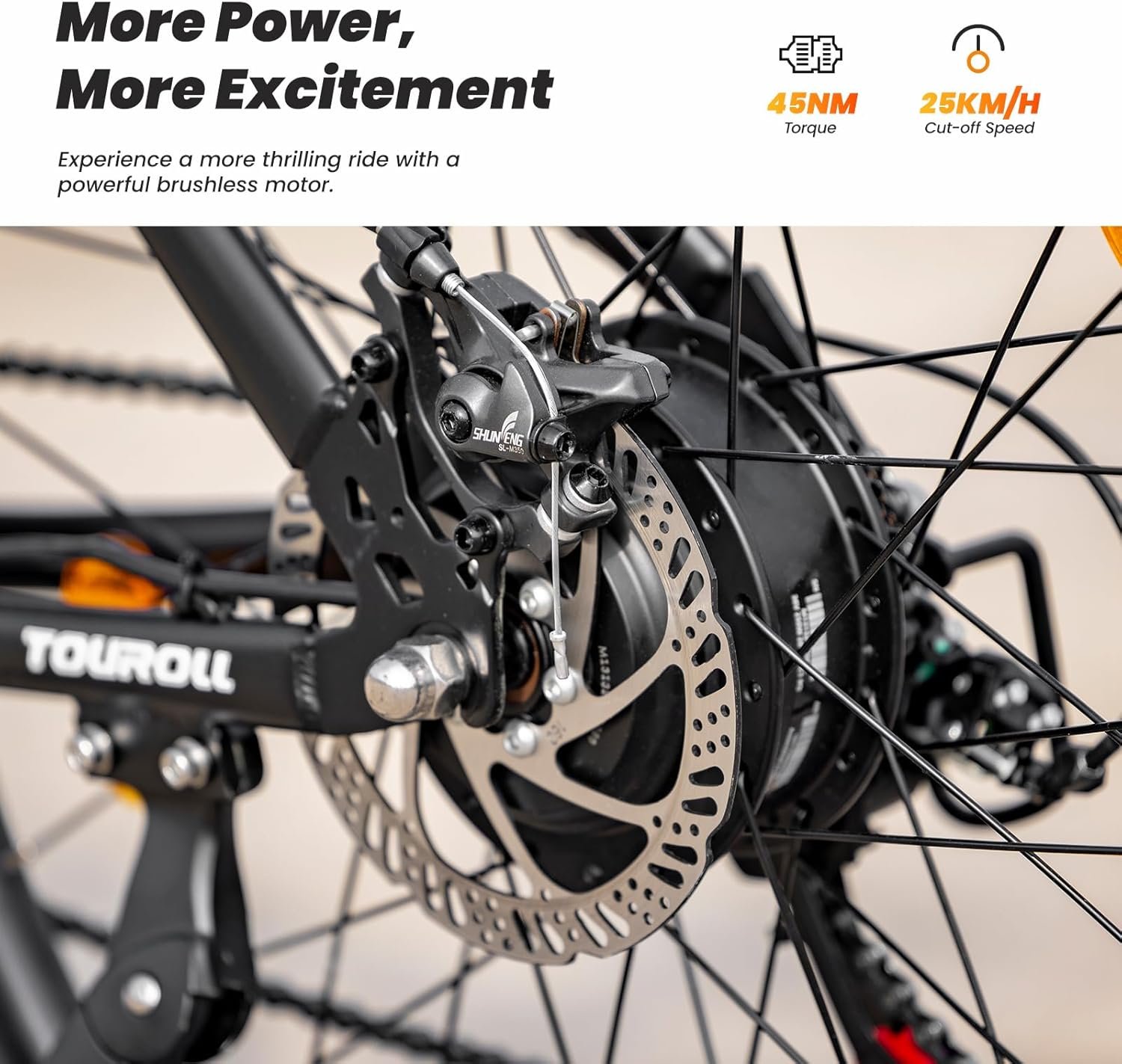 Touroll U1 Bike Parts
