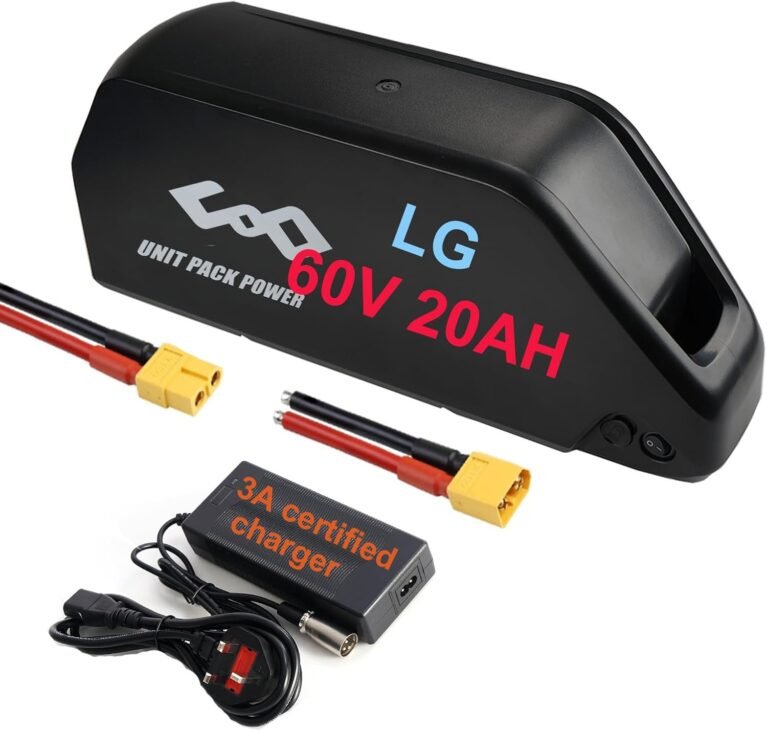 (UK stock) Ebike battery 60V 20AH LGcell electric bike battery 50A BMS for 60V 2000W 1500W 1000W 750W 500W Motor, Ba.fang, AW, Ebike conversion kit