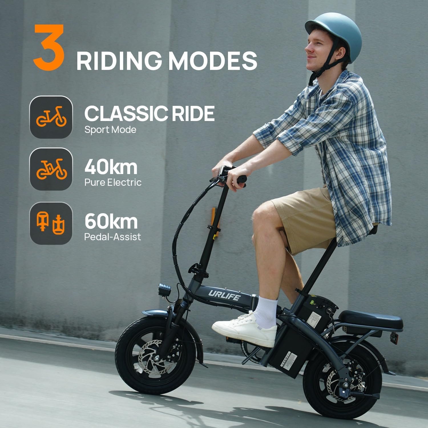 Urlife Electric Bike Por