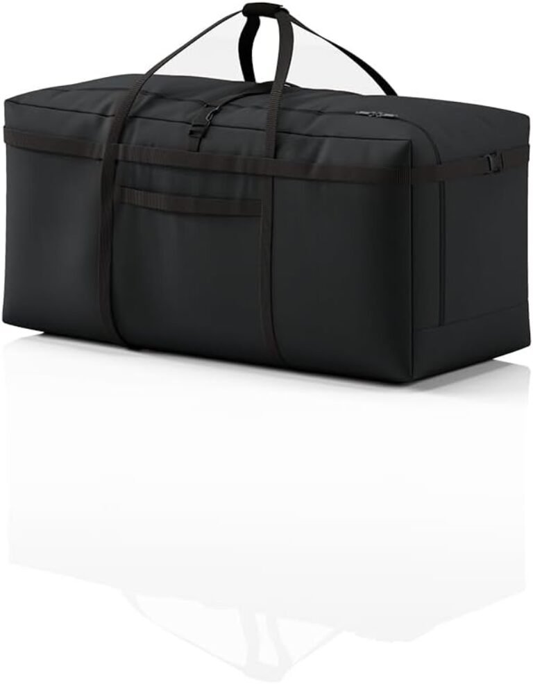 Water-Repellent Duffle Bags - 24” x 12” x 12” Upgraded 900D Oxford Heavy Duty Duffel Bag, Reinforced Zipper, Cushioned Handles, Adjustable Strap Buckles for Travel, Camping, Gym, Outdoor
