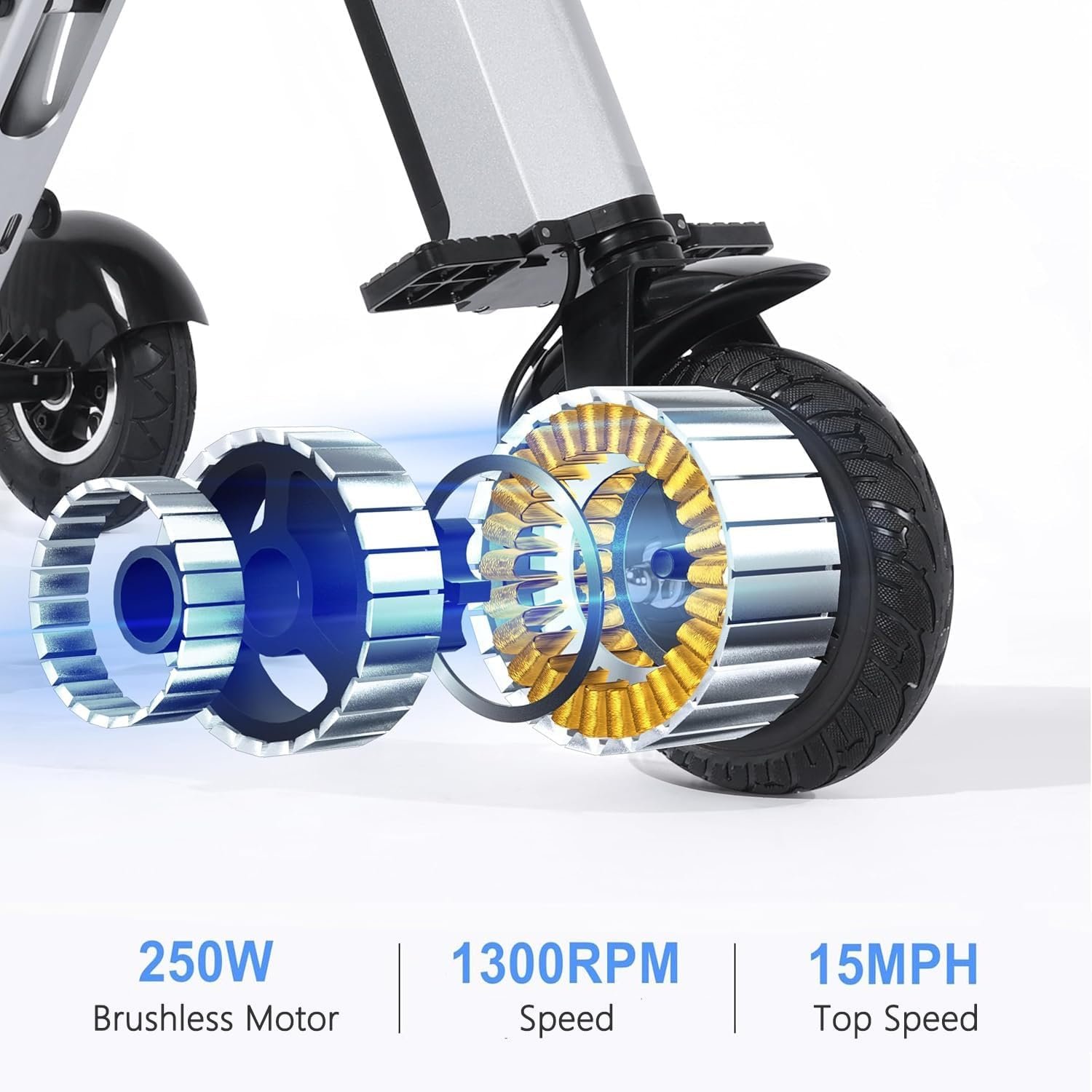 Wheel Mobility Scooter Electric