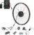 36V 250W Electric Bike Conversion Kit – Rear Hub Brushless Motor EBike Conversion Kit for 26″ 27.5″ 28″ 29″ 700C with Upgraded Controller, Optional Display & PAS Sensor for MTB (No Battery)