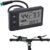 Electric Bike LCD Display, S866 Bike Computer, 24V 36V 48V Control Panel with Waterproof Plug, Bicycle Speedometer for Road Cyclists Mountain Bikers