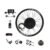 48V 27.5 Inch MTX Rim 45A Controller Rear Wheel E-Bike Conversion Kit, UKC1 Display & PAS, Programmable Brushless Gearless Hub Motor, for Mountain Bike DIY