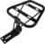 BlissfulAbode Bicycle Rear Rack Electric Bike Cargo Carrier Heavy Duty Steel Frame Mount Luggage Holder Storage Shelf Support Stand For Mountain Road Commuter E-Bikes Black 24.5×18.5×16.5CM