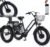 Electric Tricycle for Adults – 20” Fat Tire Off-Road Tricycle with Shopping Basket & Rear Child Seat, 200Kg Load Capacity, 48V/12Ah Battery,