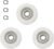 3PCS Planetary Gear Motor E Bike Motor Gear Clutch Kit 36 Teeth E Bike Wheel Hub Motor Planetary Gears for Electric 500W-750W, Nylon Material