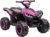 12V Kids Electric Quad Bike with Remote Control, 35W Motor & Metal Body, Ride on ATV Electric Vehicle Toy Car with Music, LED Lights, Horn for Boys Girls Ages 3-8 (83 x 53 x 56 cm)