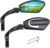 2 PCS Cycle Mirrors for Bike Handlebars,360 Degree Rotatable Shockproof Bike Mirror Handlebar,for Electric Bikes,Road and Mountain Bikes with wrench
