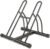 Taylor & Brown Double Heavy Duty Twin Bike Bicycle Floor Parking Stand Holder Storage Rack Reversible Mountain Bikes Kids Indoor Outdoor Home Garage Shed