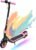 EVERCROSS E6 Electric Scooter for Kids, 7″ Lightweight E-Scooter for Ages 6-12, Electric Scooter with A Range of Up to 20 km and 7-Color Lights, 3 Speed Modes (8, 12, 16 km/h)