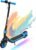 EVERCROSS E6 Electric Scooter for Kids, 7″ Lightweight E-Scooter for Ages 6-12, Electric Scooter with A Range of Up to 20 km and 7-Color Lights, 3 Speed Modes (8, 12, 16 km/h)