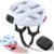 Smart Bike Helmet, Smart Bluetooth Bike Helmet with Wireless Handlebar Remote Control, Turn Signals, Music helmet, Receive phone calls, IP65 Waterproof Bicycle Helmet