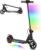 Electric Scooter, 6.5” Foldable Electric Scooter, Colorful Lights Electric Scooters for Ages 6-12, 8Mph, 5 Miles of Range, LED Display, Safe Kids E-Scooter