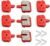 8pcs Bike Disc Brake Pads Durable Resin Semi‑Metal Mountain Bike Brake Pads Replacement 29.5 x 30mm