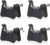 4pcs Bike Brake Pads, High-Performance Semi-Metallic Disc Brake Pads Replacement for Mountain Bikes & E-Bikes Compatible with Shimano Deore XT SLX Hone Alfine Saint Accessories