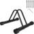 COMINGFIT MTB Bike Stand, Bike Storage Rack, Bicycle Floor Parking Stand, Adjustable Bike Stand for Different Width Tires, Metal Outdoor Bicycle Loop Rack Bike Storage Holder for Garage or Shed