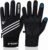 Full Finger Winter Cycling Gloves for Men & Women – Thermal Warm Windproof Water Resistant Running Gloves Touchscreen Compatible Anti-Slip Padded Palm Running, Cycling & Outdoor Gloves