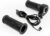Universal Ebike Throttle, 12V-72V Full Twist Throttle Grip for Electric Bike, Scooter, and Mountain Bike 3-Pin Waterproof Connector Speed Control Handle with Grips Electric Bike Accessories