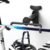 WELDUN Bike Wall Mount, Bicycle Holder, Foldable Bike Rack, Adjustable Distance, with Helmet Hook, Bike Storage Rack for Garage and Indoor