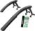 RBRL Bike Mudguard Set, Quick Release Bike Mugrads for Road Bike and Gravel, Adjustable and Full Cover Thicken Widen Bike Fender