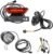 Electric Bicycle Lighting Kit 24V-48V, Electric Bike Light Kit with LED Headlight, Rear Taillight, and User Control Switch for Enhanced Riding Safety