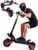 Electric Scooter Adults, Electric Scooters，37-Mile Range, 48V 18AH Battery, 10.5″ All-Terrain Tires E Scooter, Dual Shock Absorbers with Side Lights, Fast Foldable E-Scooter