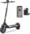 iScooter Electric Scooters Adult, iX3/iX4/iX7Pro Single/Dual Powerful Motor, 40-80km Range Fast Electric Scooter 10″ Off-road Tires with 4 Shock Absorbers Foldable E Scooter,Dual Braking System
