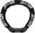 SPGOOD Bike Locks Heavy Duty/Bicycle Chain/Cycling Lock (14 Colors) 5-Digits Codes Resettable 100,000 Codes for Bike Cycle, Moto, Door, Gate Fence 830mm Length(Black)