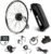 YOSE POWER 26”/28”(700c) ebike 36V250W Front Motor Bicycle E-Bike Hub Conversion Kit with Integrated controller Hailong Plus 36V 15.6Ah Battery/ 36V13Ah with Rear Carrier Battery