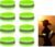 8 Pcs High Visibility Reflective Armbands, Running Safety Gear Reflective Wristbands Adjustable & Bike Ankle Bands, Bright Hi-Vis Arm Straps for Cycling, Walking, Jogging, Motorcycling & Night Sports