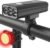 BIKIL Bike Lights Set Front and Back, USB C Rechargeable 6400 mAh Super Bright 2400 Lumen Bicycle light,Easy to Install Bike Headlight and Taillight Combinations,Road and Mountain Cycling Light