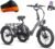 Fafrees F20 MATE Electric Trike for Adults UK, Removable Battery 65-115KM Range, 20×3.0 Fat Tyres Electric Tricycle, Foldable Cargo Ebike Dual Suspension