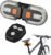 Bike Indicator Lights,Waterproof Strobe Split Wireless Remote Control Turn Signal Lights,USB Charging with Warning Horn,Mountain Bike Night Driving Remote Control Taillights,Bike Accessories for Men