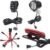 36V 48V Electric Bike Light Kit, Headlight Horn 100dB, Tail Light with Turn Signal, Rear Rack Mount 50mm 80mm