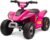 Straame 6V Electric Ride-On Quad Bike ATV for Toddlers Ages 18-36 Months, Forward/Reverse, 4-Wheel Design, 1.9-3.8 km/h Speed, 72×40×45.5 cm (Pink)